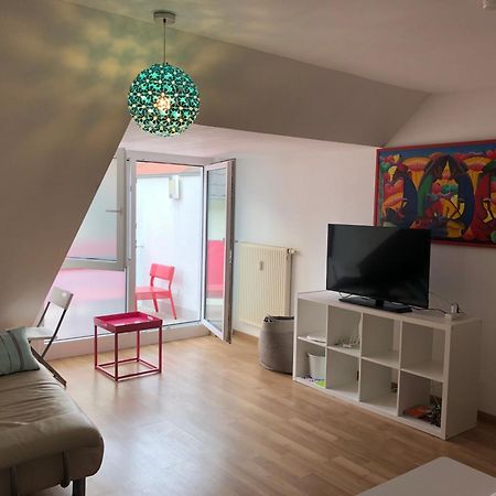 Studio Ochsenfurt Mit Sonnigem Balkon Eksteriør bilde