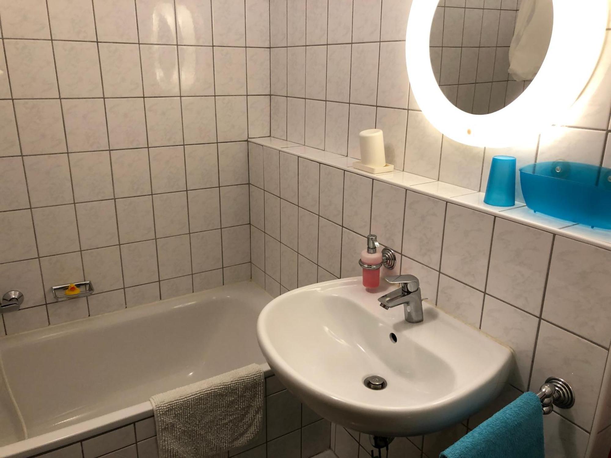Studio Ochsenfurt Mit Sonnigem Balkon Eksteriør bilde