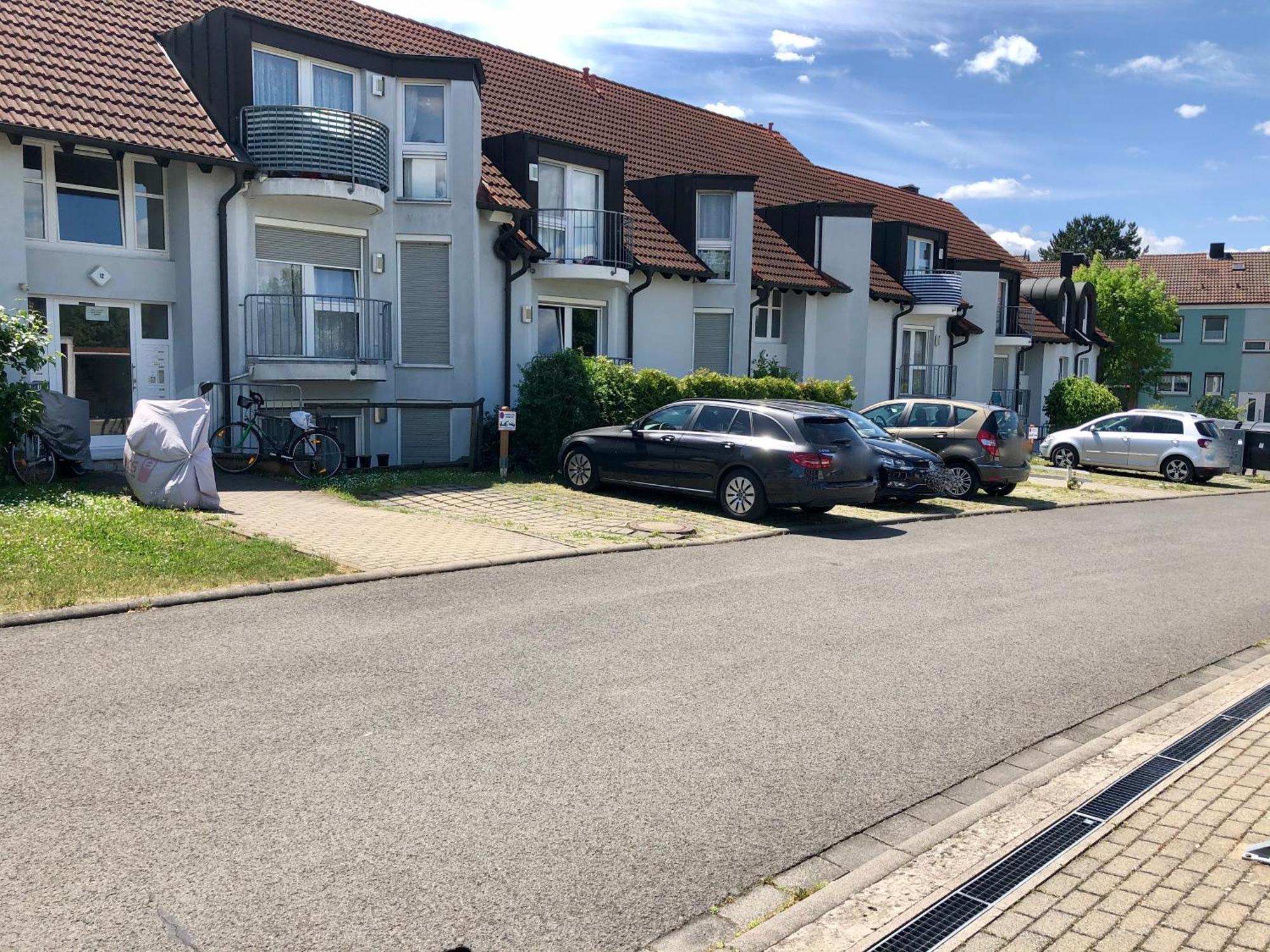 Studio Ochsenfurt Mit Sonnigem Balkon Eksteriør bilde