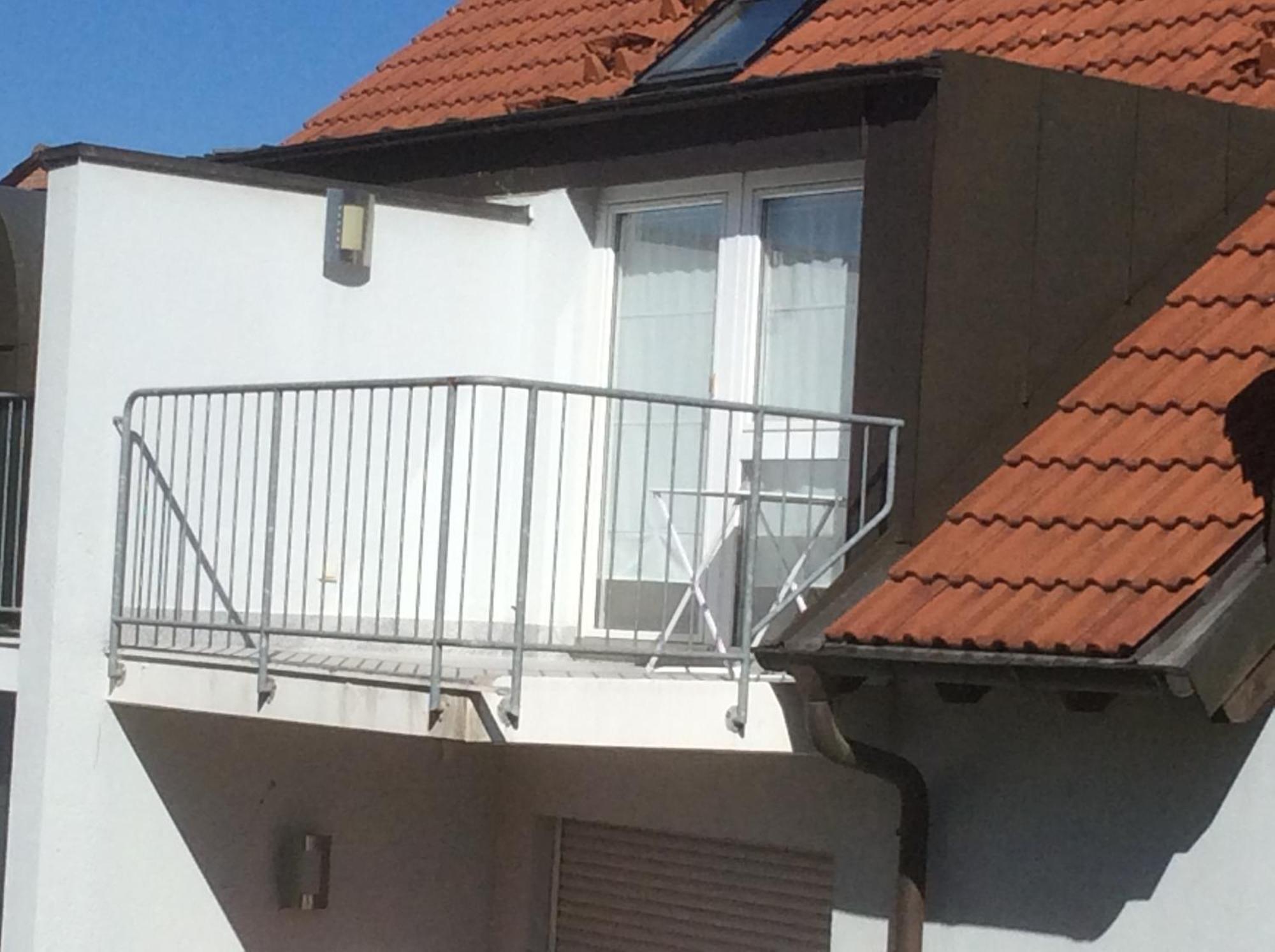 Studio Ochsenfurt Mit Sonnigem Balkon Eksteriør bilde