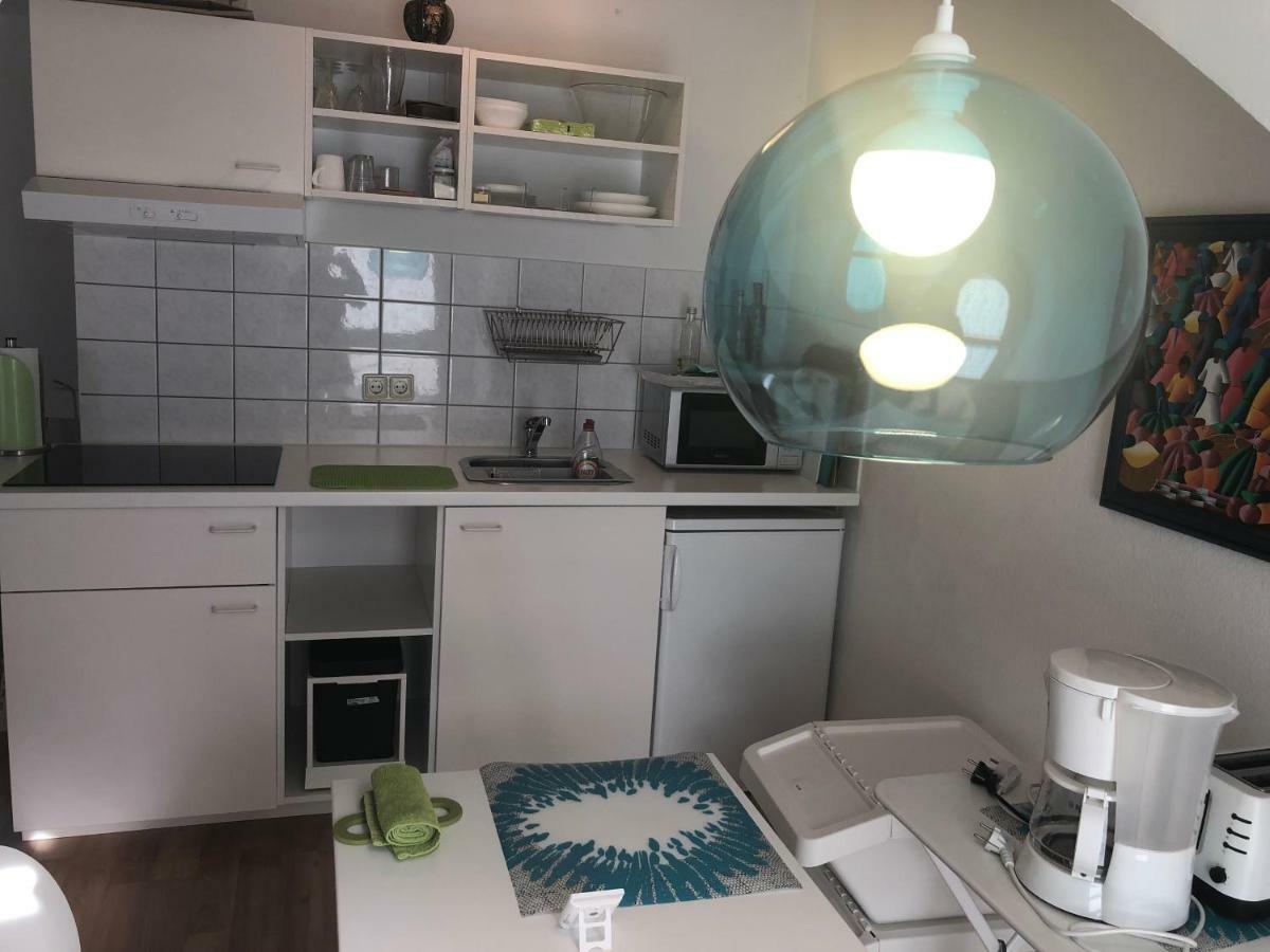 Studio Ochsenfurt Mit Sonnigem Balkon Eksteriør bilde